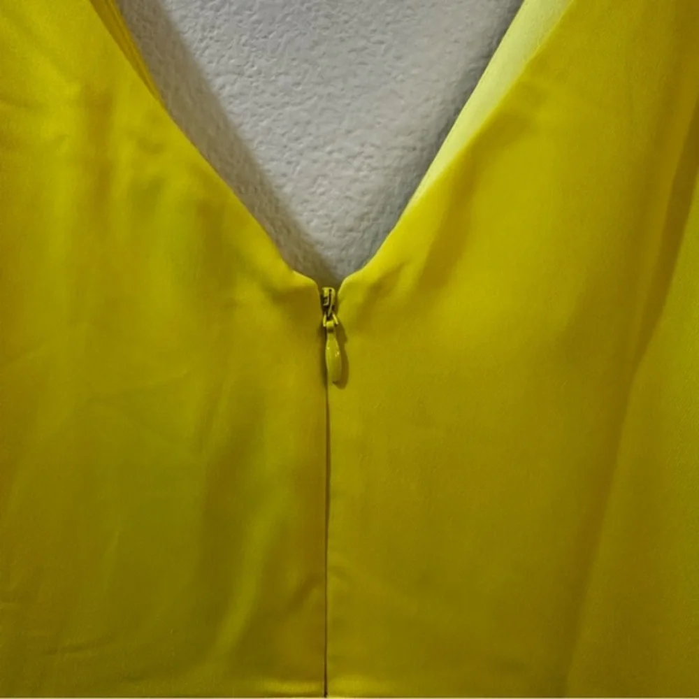 NBD Women's Greta Gown Cut Out Maxi Dress in Yeillow Size Small‎ NWT - Picture 8 of 11